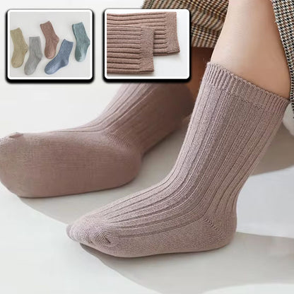 Lot de 5 paires de chaussettes en coton doux pour bébé - PetitAzur
