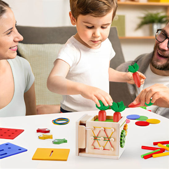 Jouet d’apprentissage interactif Montessori pour enfants de 0 à 6 ans - PetitAzur