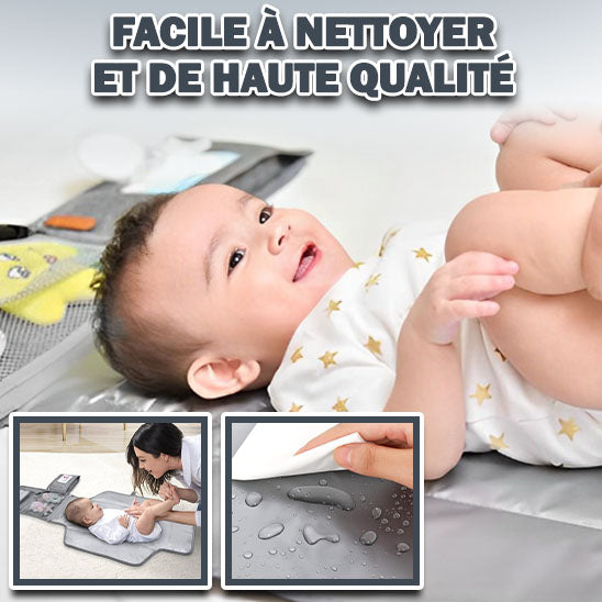 Kit à langer transportable pour nouveau-né - PetitAzur
