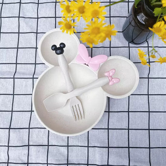 Set repas bébé compatible lave-vaisselle pour un nettoyage facile - PetitAzur
