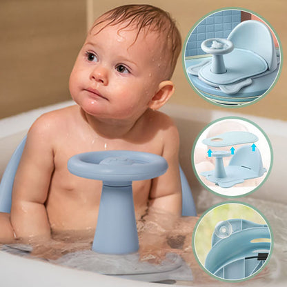 Siège de bain bébé antidérapant pour un bain sécurisé - PetitAzur
